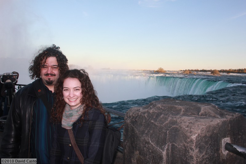 Dave and Pam at Niagara Falls Oct 2010
